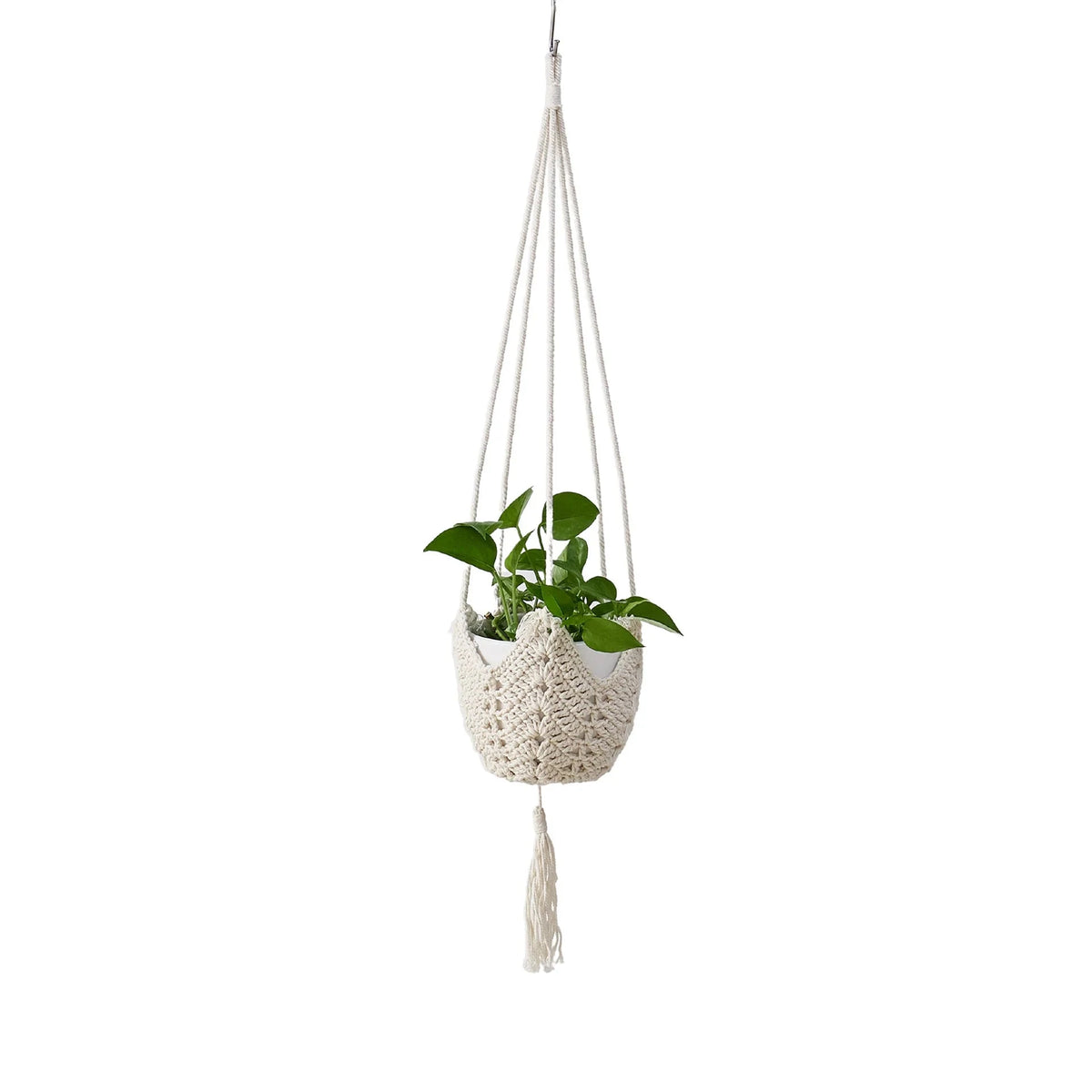 Unisex Macramé Plantenhanger Bohemian Stijl 0