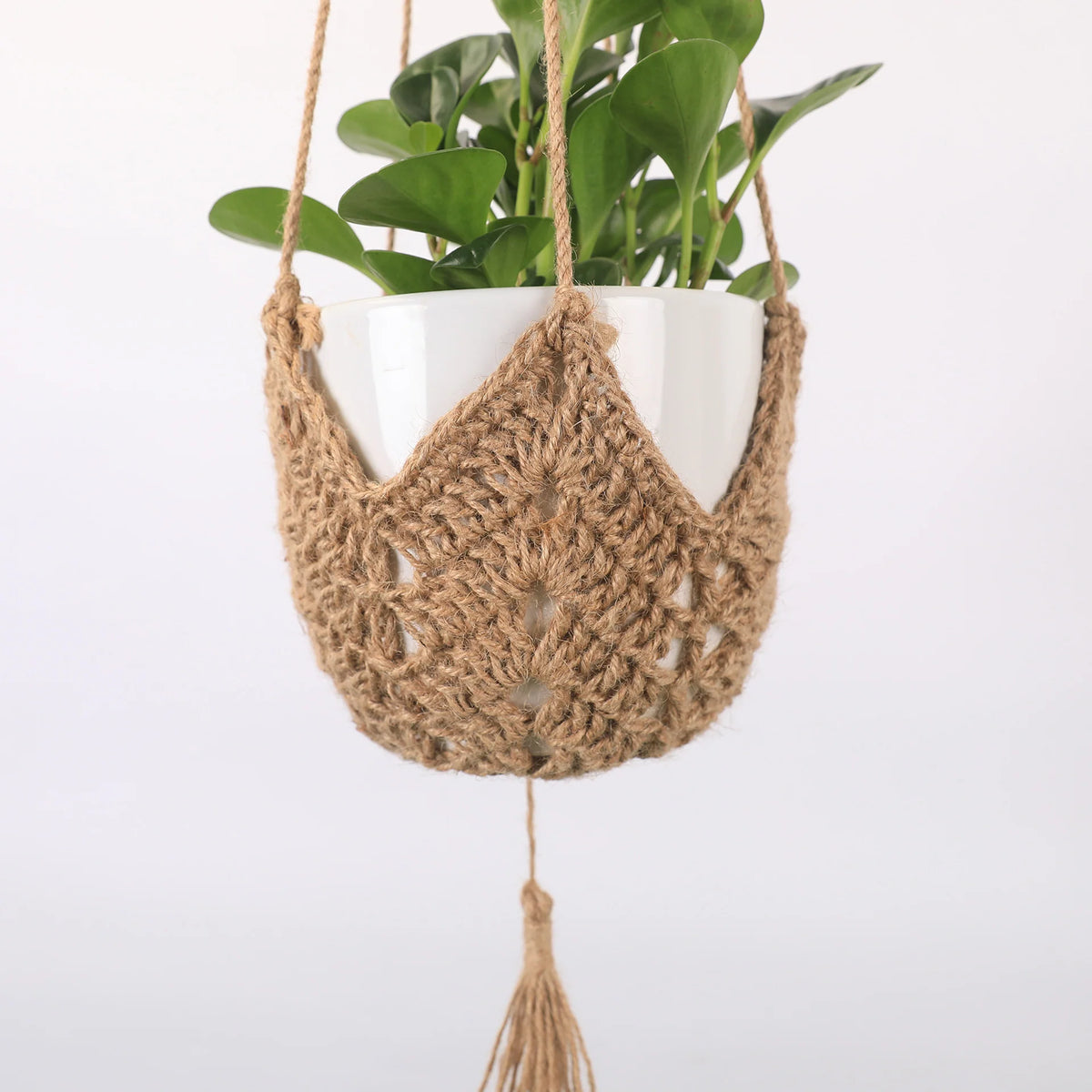Unisex Macramé Plantenhanger Bohemian Stijl 3
