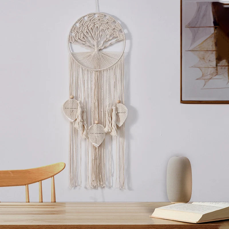 Unisex Macramé Wanddecoratie Bohemian Stijl 0