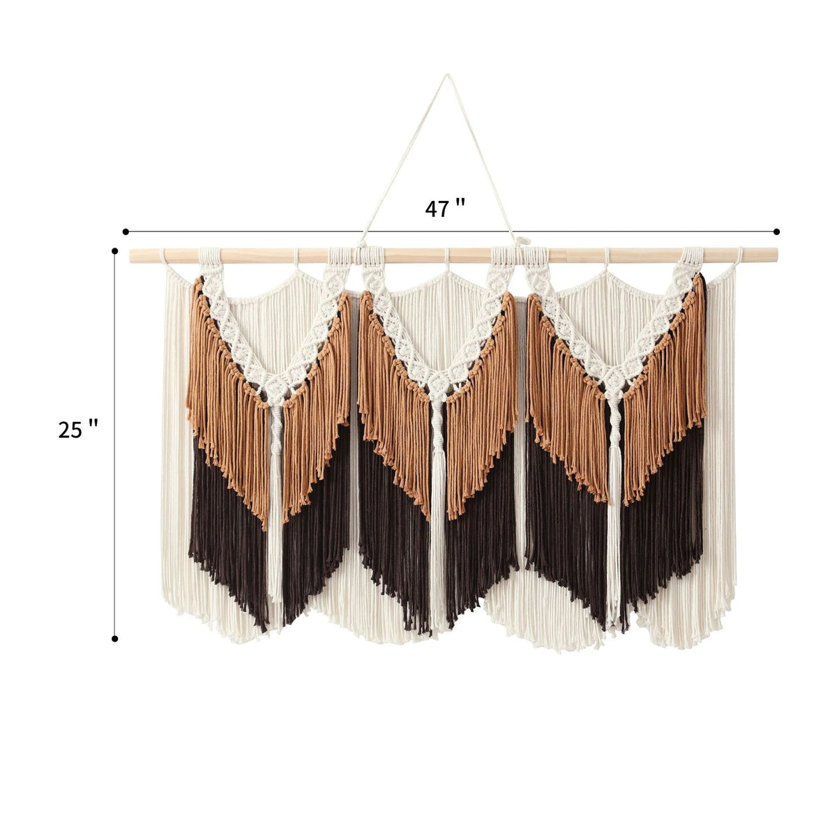 Unisex Macramé Wanddecoratie Bohemian Stijl 12