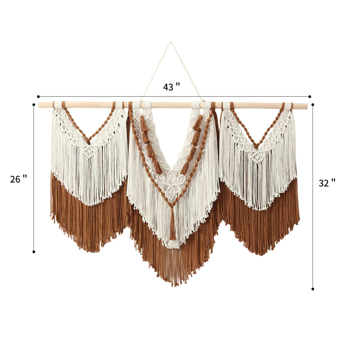 Unisex Macramé Wanddecoratie Bohemian Stijl 13