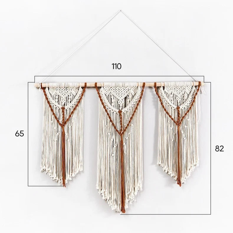 Unisex Macramé Wanddecoratie Bohemian Stijl 14