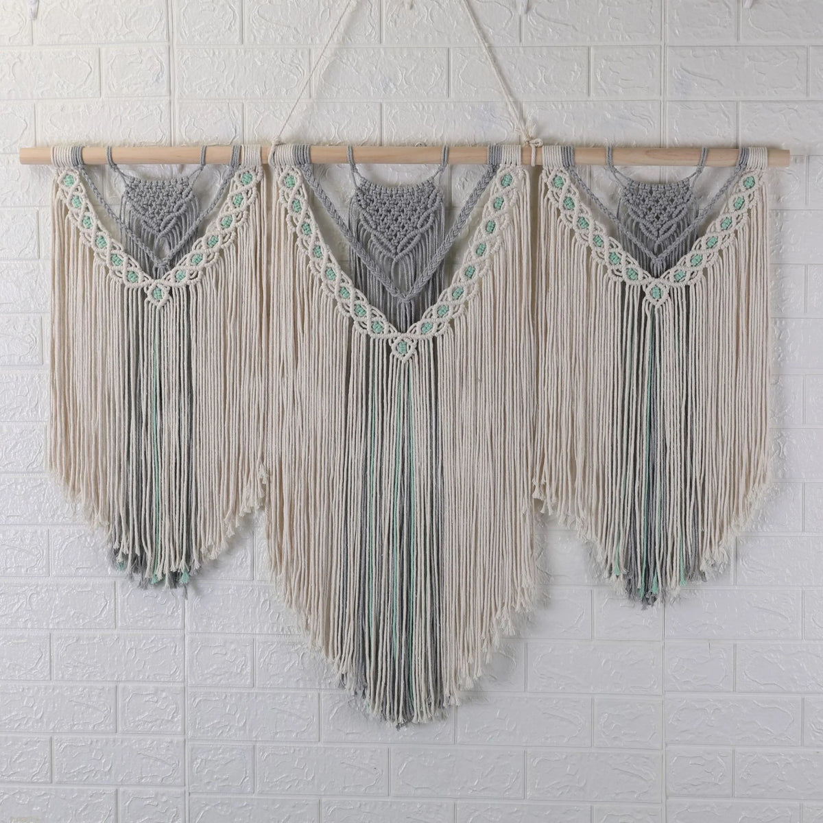 Unisex Macramé Wanddecoratie Bohemian Stijl 17