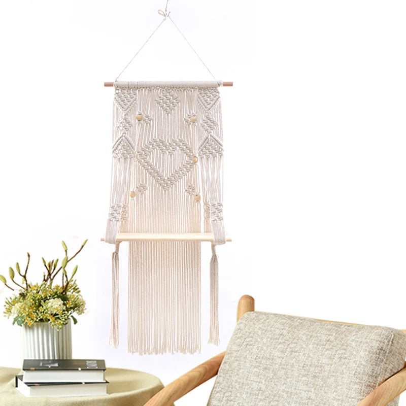 Unisex Macramé Wanddecoratie Bohemian Stijl 2
