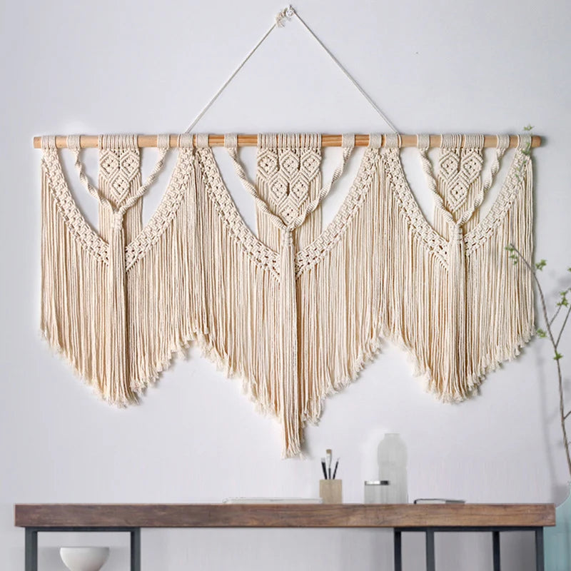 Unisex Macramé Wanddecoratie Bohemian Stijl 4