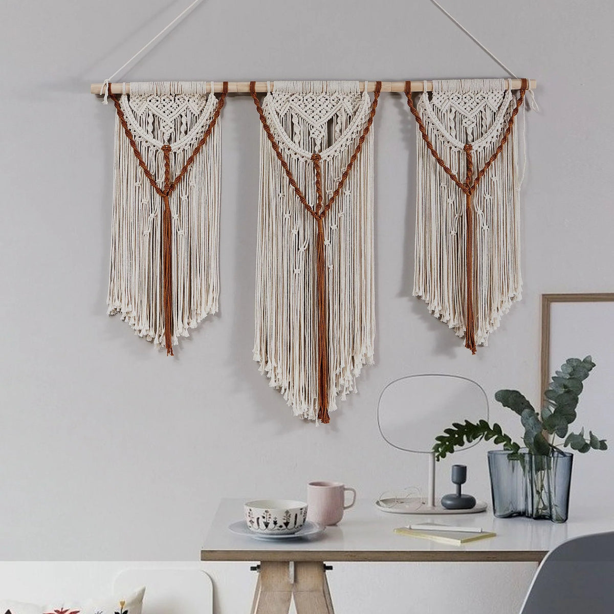 Unisex Macramé Wanddecoratie Bohemian Stijl 5