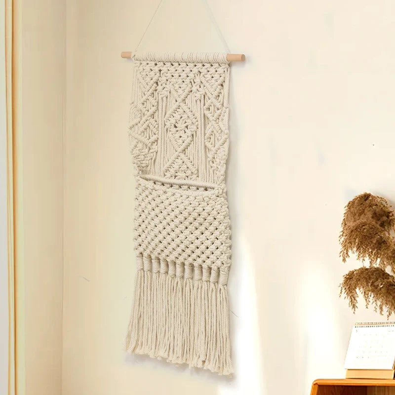 Unisex Macramé Wanddecoratie Boho Stijl 4