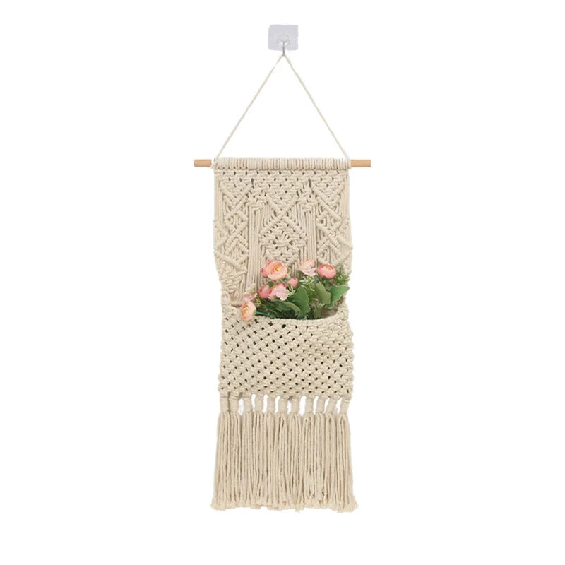 Unisex Macramé Wanddecoratie Boho Stijl 5