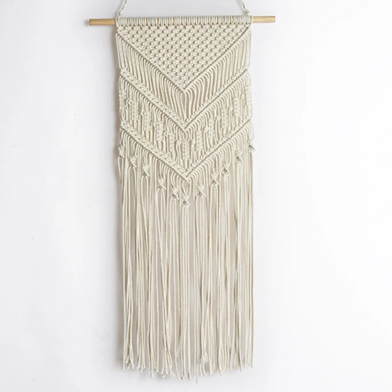 Unisex Macramé Wanddecoratie Handgemaakt 6