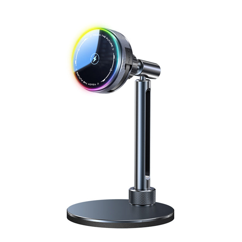 Unisex Microfoonstandaard Met Verstelbare Arm En RGB-Verlichting 0