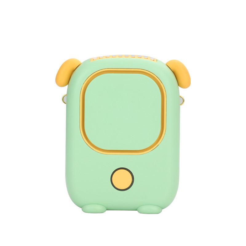 Unisex Mini Draagbare USB Ventilator Koevormig Design 4