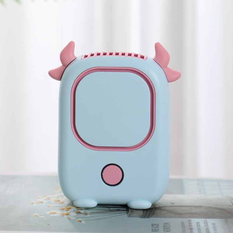 Unisex Mini Draagbare USB Ventilator Koevormig Design 5