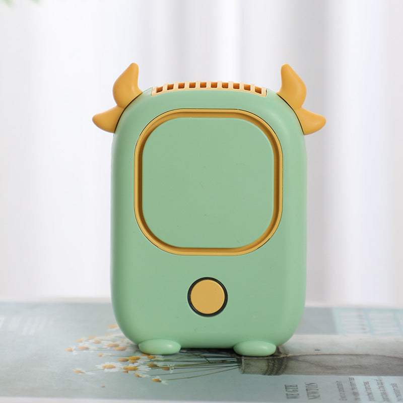 Unisex Mini Draagbare USB Ventilator Koevormig Design 6