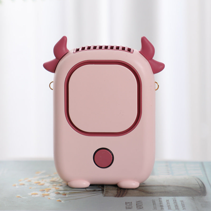 Unisex Mini Draagbare USB Ventilator Koevormig Design 7