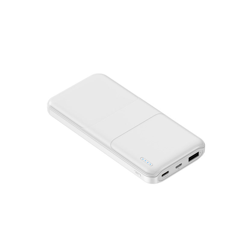 Unisex Multi-USB Powerbank met Geïntegreerde Laadkabel Compact Design 0