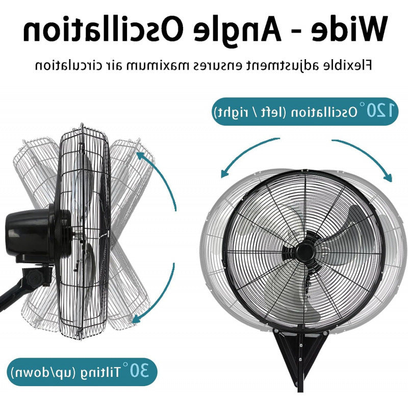 Unisex Muurventilator Met Krachtige Luchtcirculatie 3