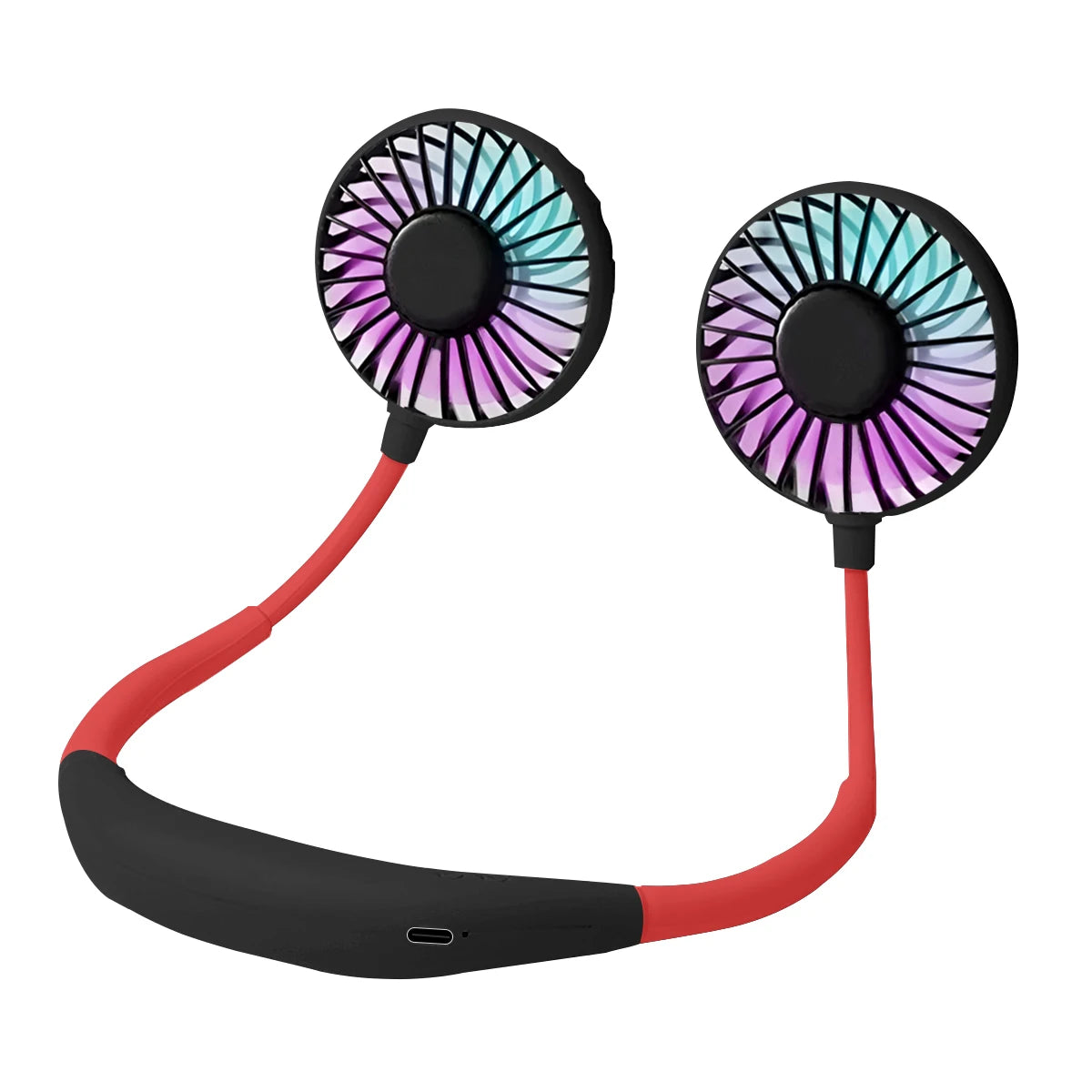Unisex Nekventilator Draagbaar Met 3 Snelheden Handsfree Koeling 13