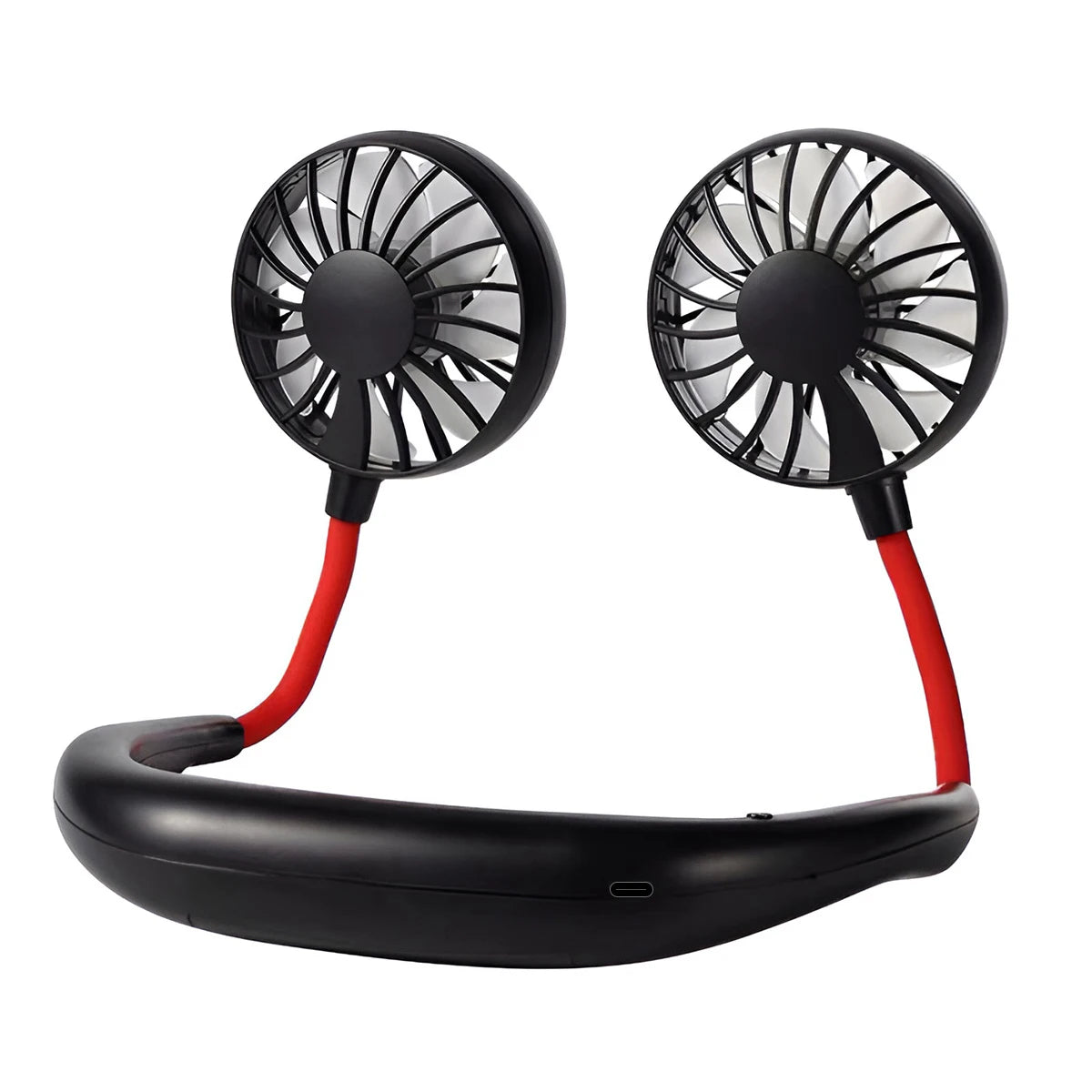Unisex Nekventilator Draagbaar Met 3 Snelheden Handsfree Koeling 6