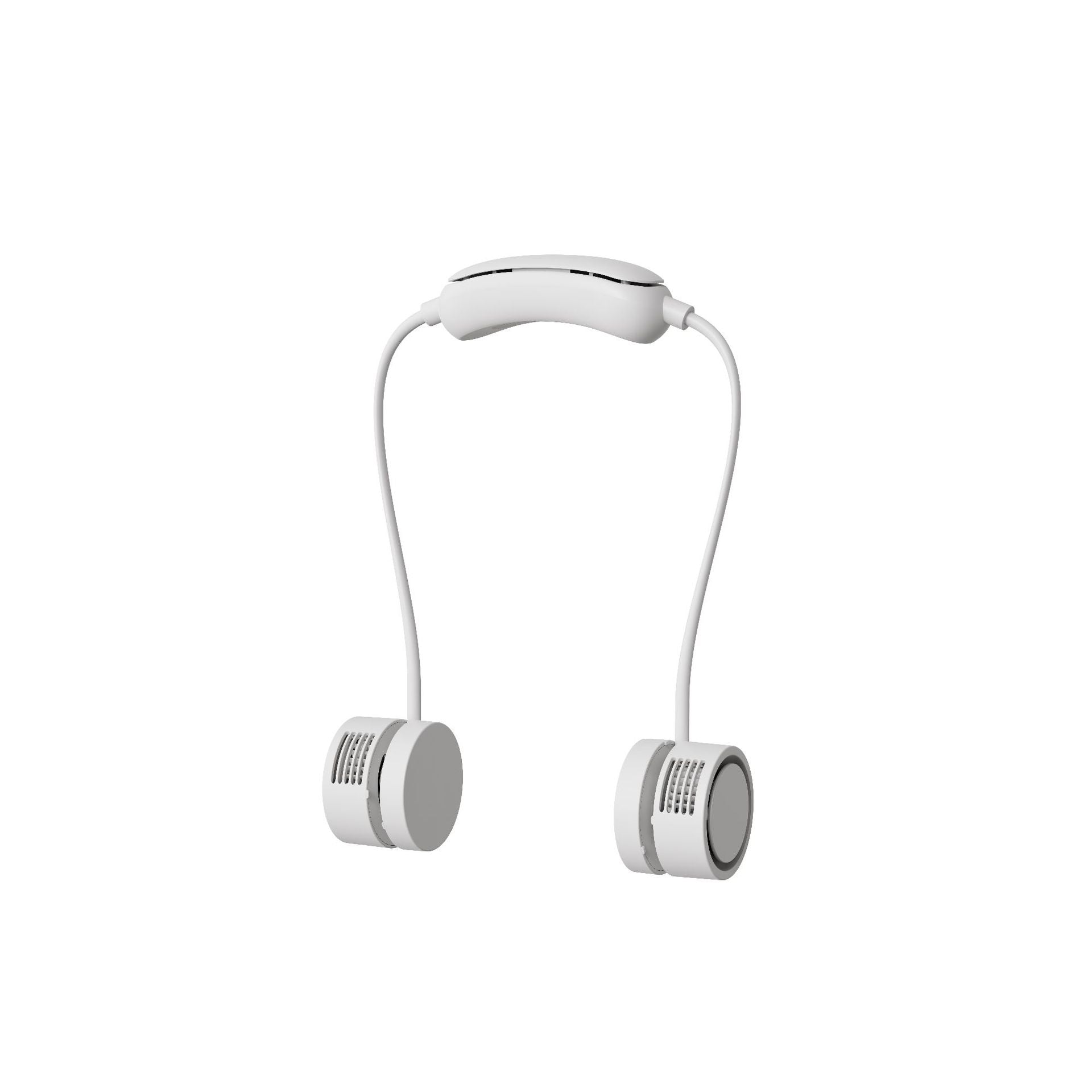 Unisex Nekventilator Draagbaar Met Dubbele Ventilatoren USB-oplaadbaar 0