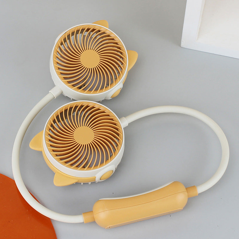 Unisex Nekventilator Draagbaar Met Dubbele Ventilatorkoppen 11