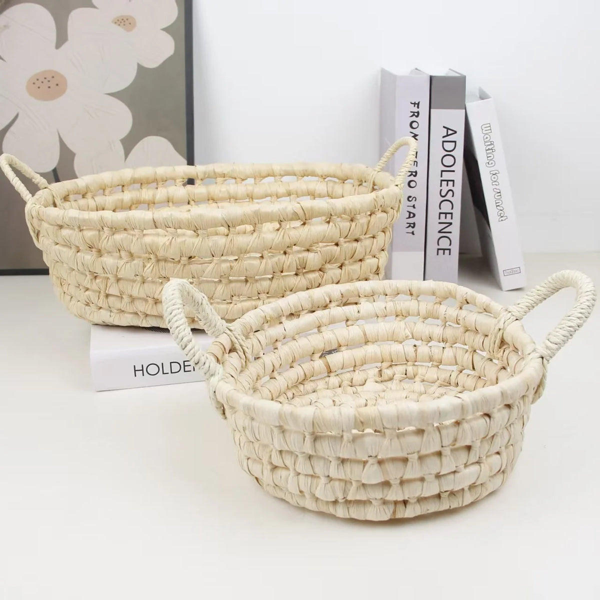Unisex Opbergmand Handgeweven Stijlvol Design 1