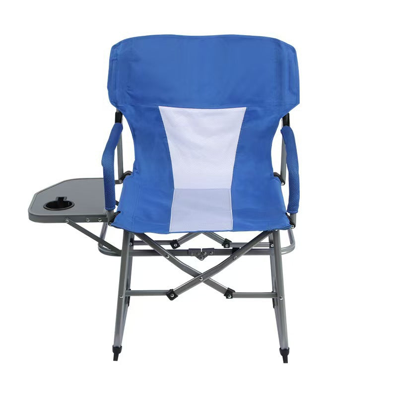 Unisex Opvouwbare Campingstoel Met Bijzettafel Lichtgewicht Design 3