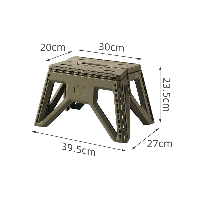 Unisex Opvouwbare Kruk Compact en Stevig Inklapbaar Design 5