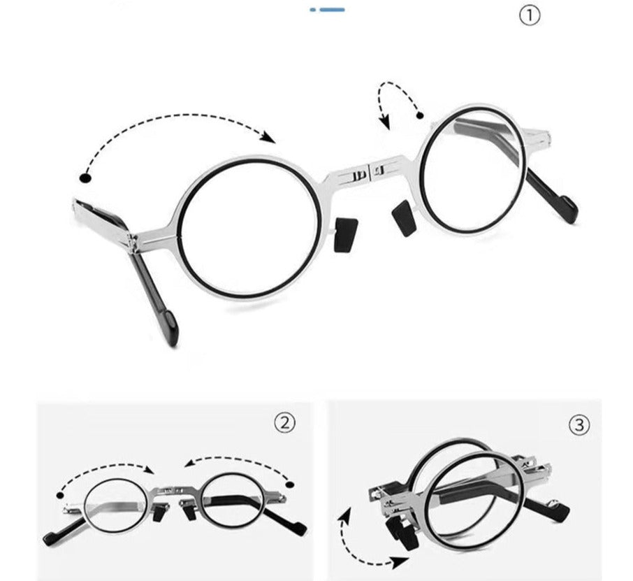 Unisex Opvouwbare Leesbril Compact 4