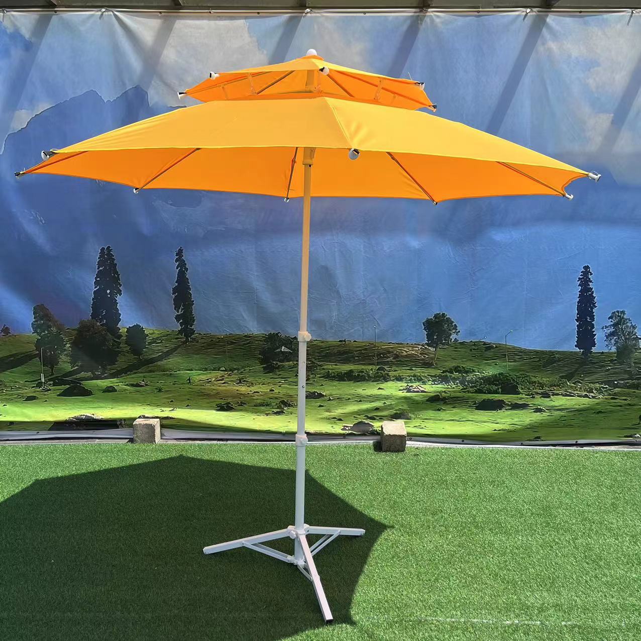 Unisex Parasol Verstelbare Kantelhoek Praktisch Design 6