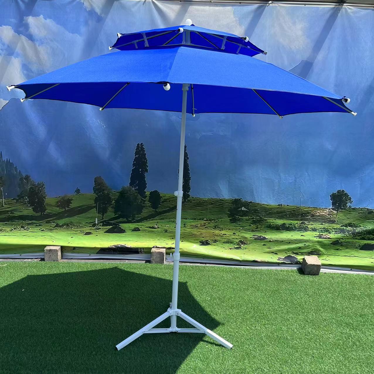 Unisex Parasol Verstelbare Kantelhoek Praktisch Design 8
