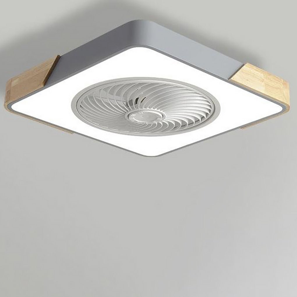 Unisex Plafondventilator Met Lamp Bladloos Modern Design 7