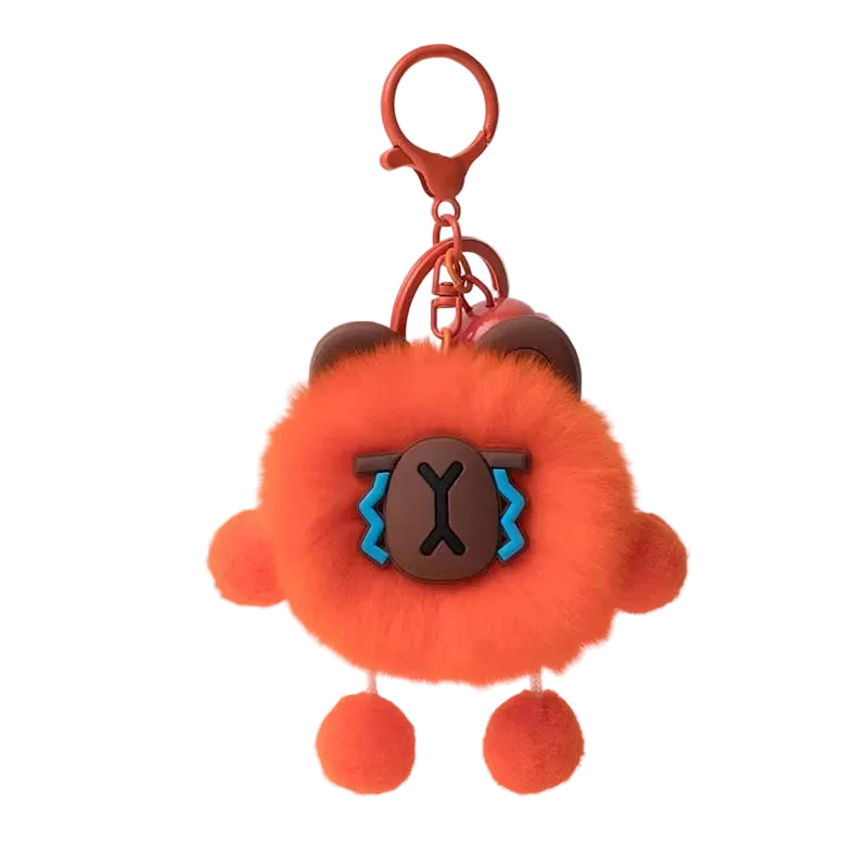Unisex Pluche Dieren Sleutelhanger Accessoire Speels Design 0
