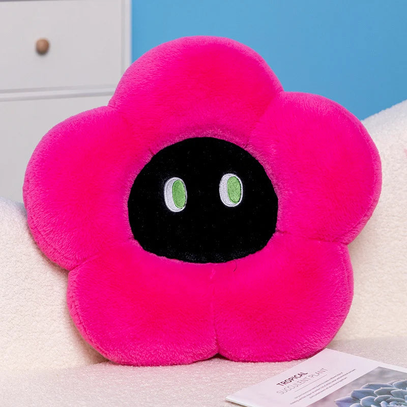 Unisex Pluche Kattenkussen Met Glitterogen 22