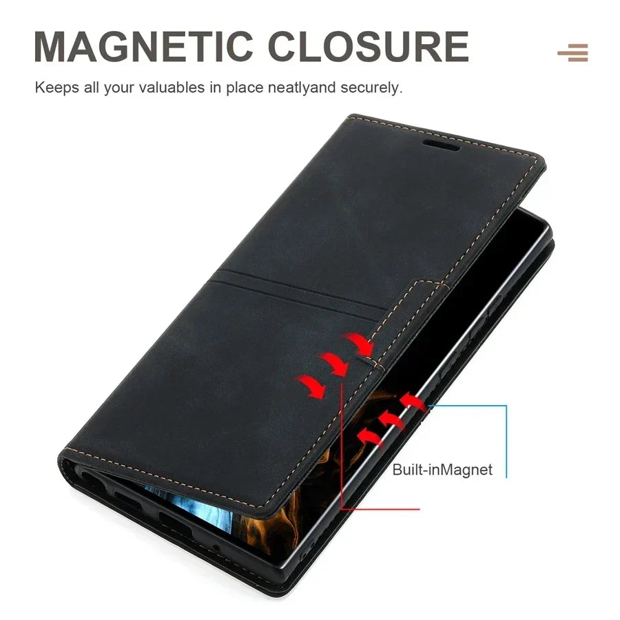 Unisex Portemonneehoesje voor Google Pixel met Magnetische Sluiting en Kaartsleuven 1