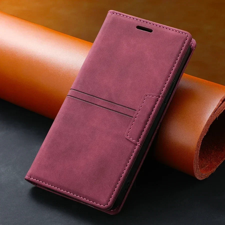 Unisex Portemonneehoesje voor Google Pixel met Magnetische Sluiting en Kaartsleuven 5