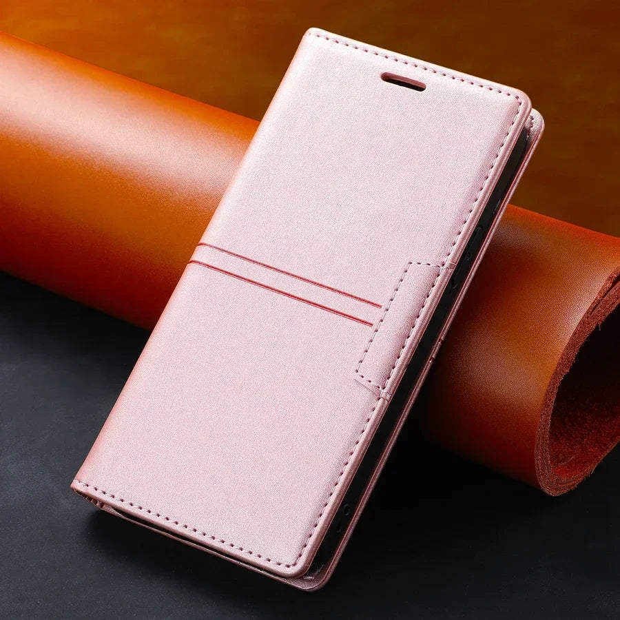 Unisex Portemonneehoesje voor Google Pixel met Magnetische Sluiting en Kaartsleuven 7