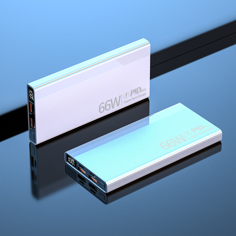 Unisex Powerbank 66W Snellaadfunctie 0
