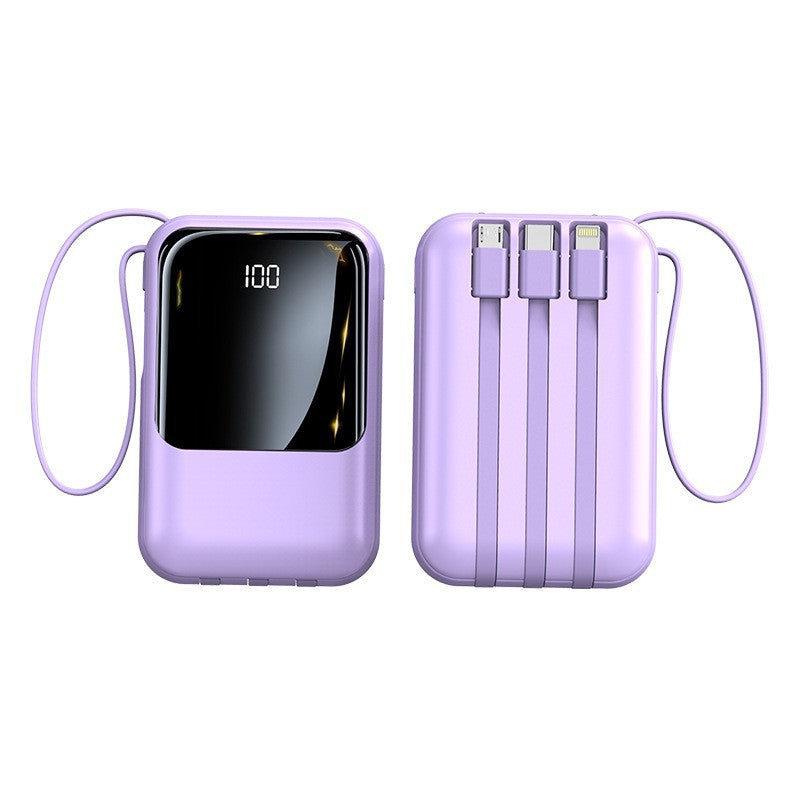 Unisex Powerbank Compact Design Voor Mobiele Apparaten 8