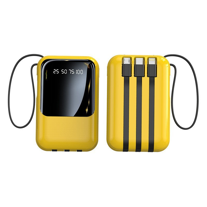 Unisex Powerbank Compact Design Voor Mobiele Apparaten 9