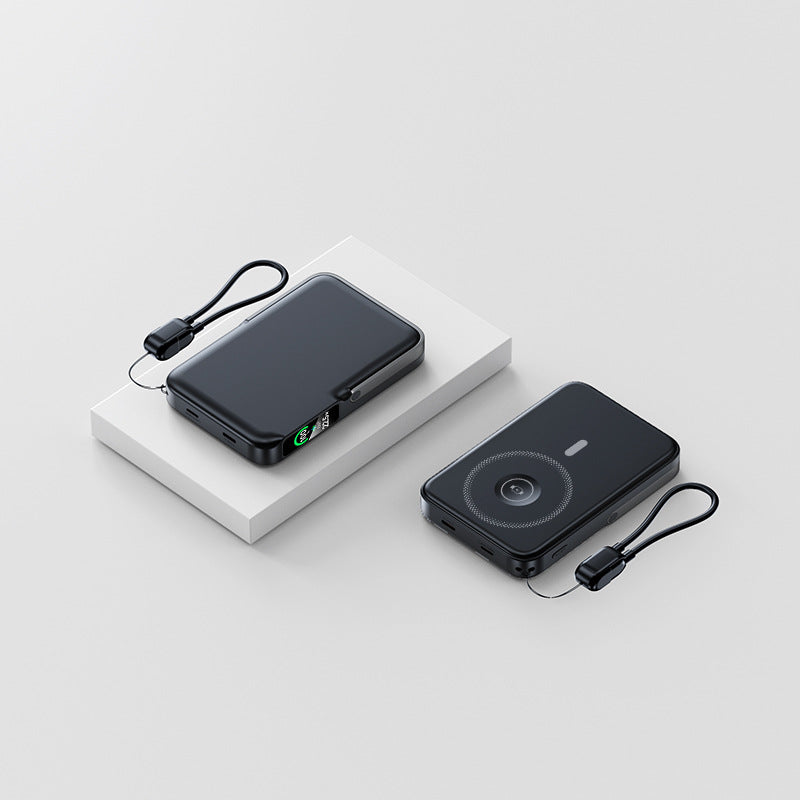 Unisex Powerbank Compact met LED-Display en Snellaadfunctie 0