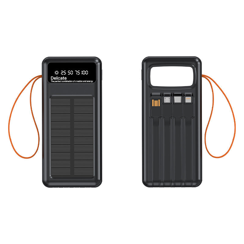 Unisex Powerbank Draagbaar Zonne-energie Opladen 1