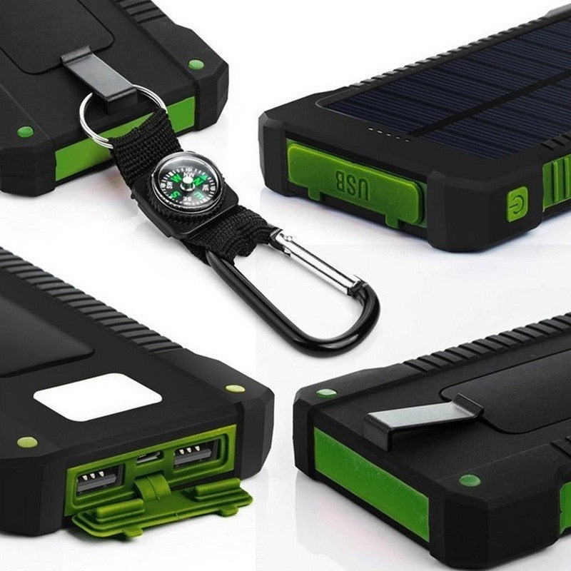 Unisex Powerbank Draagbaar Zonne-energie Robuust Ontwerp 2