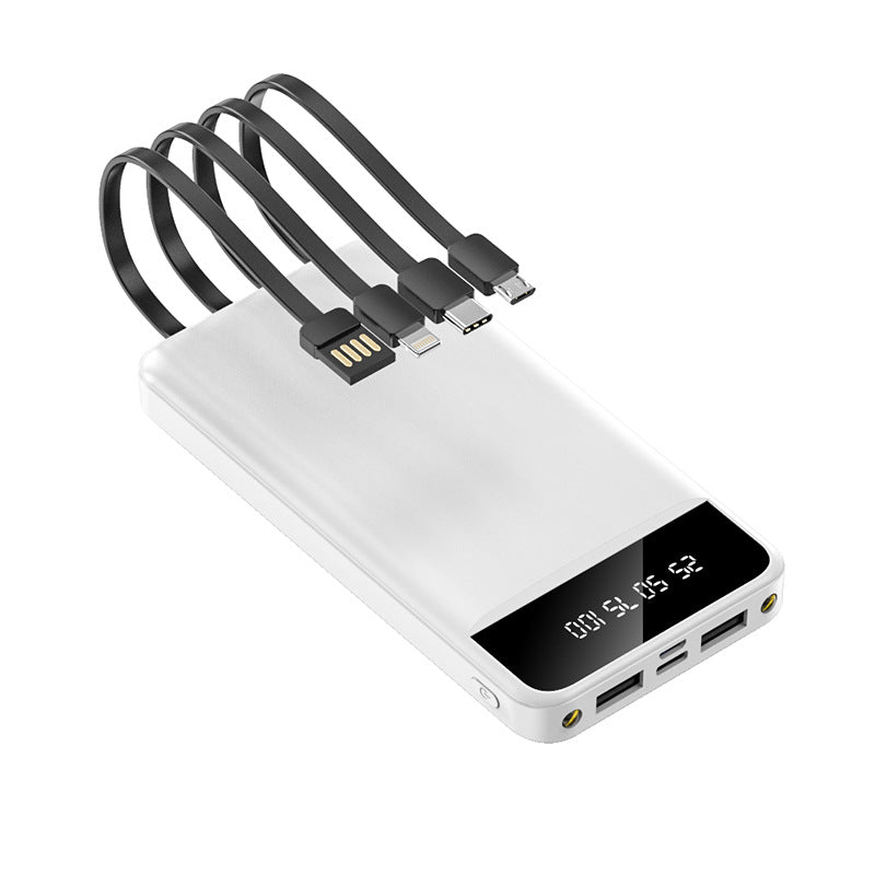 Unisex Powerbank Hoog Vermogen Met LED-Display en Dubbele USB-Poorten 1