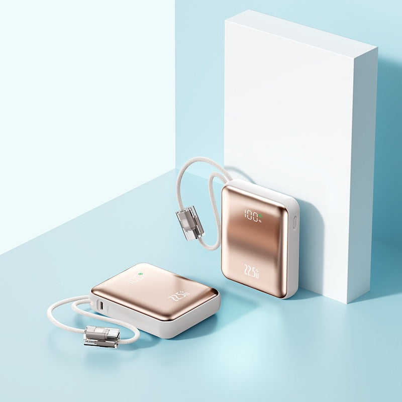 Unisex Powerbank Ultra-Slank Met Digitale Laadindicator 2