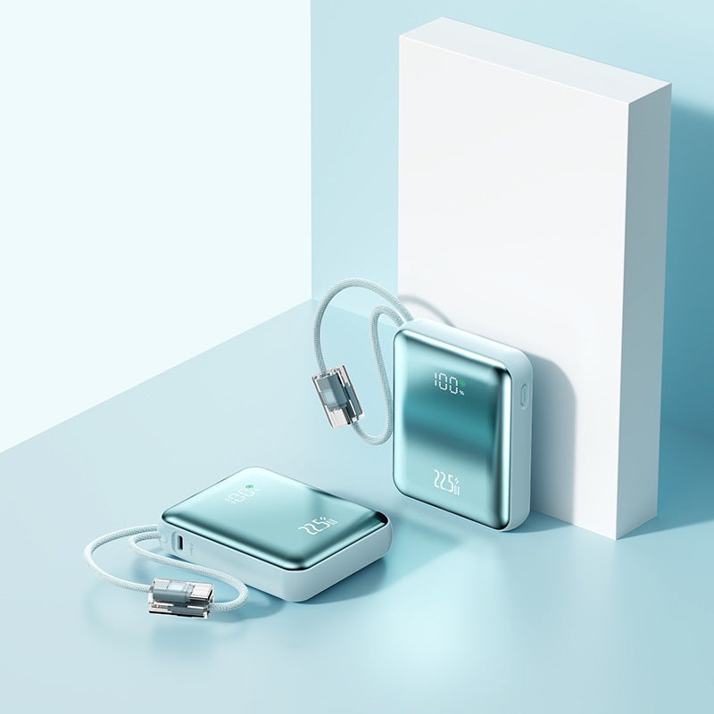 Unisex Powerbank Ultra-Slank Met Digitale Laadindicator 3