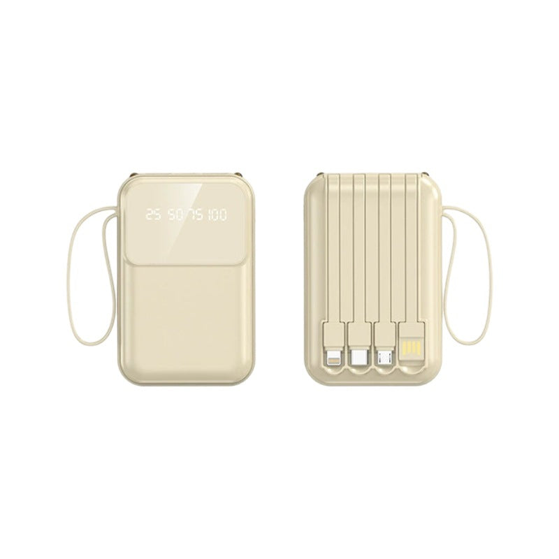 Unisex Powerbank met Digitaal Display en Meerdere Aansluitingen - Powerbank Kopen 1