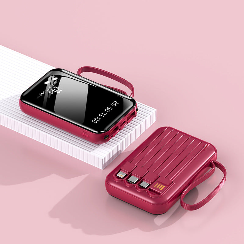 Unisex Powerbank met Digitaal Display en Meerdere Aansluitingen - Powerbank Kopen 3