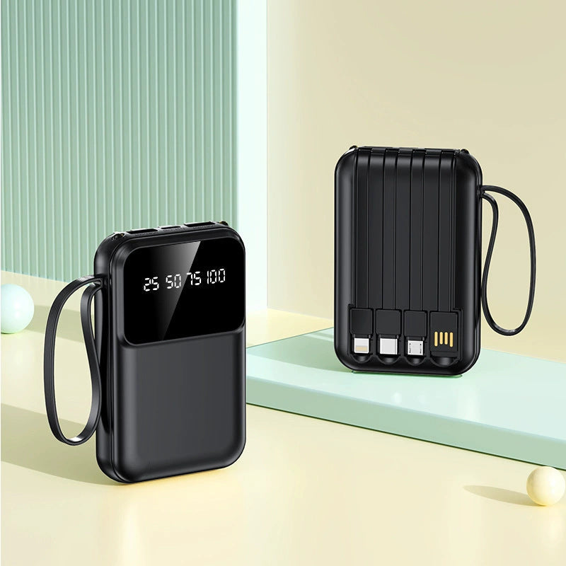 Unisex Powerbank met Digitaal Display en Meerdere Aansluitingen - Powerbank Kopen 6