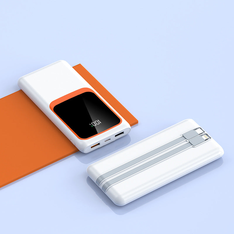 Unisex Powerbank met Digitaal Display en Snellaadfunctie - Powerbank Kopen voor iPhone 0