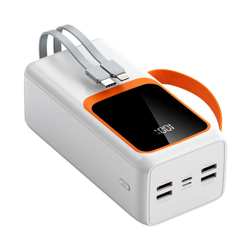 Unisex Powerbank met Digitaal Display en Snellaadfunctie - Powerbank Kopen voor iPhone 2
